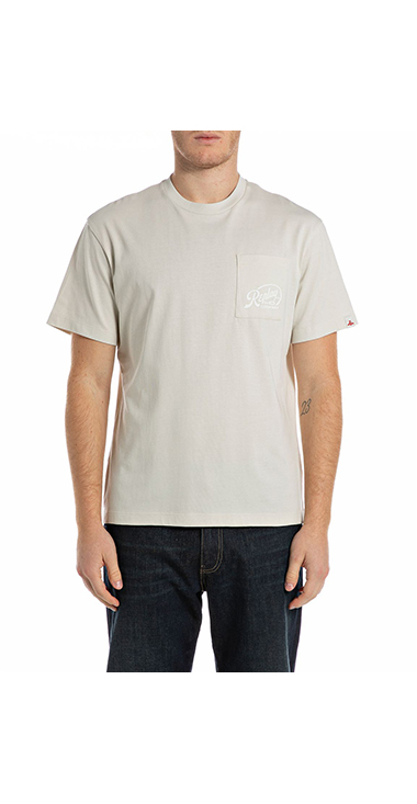 リラックスフィット コットンジャージープリント Tシャツ 詳細画像 アイスグレー 1